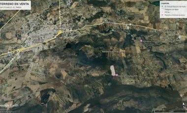 TERRENO EN VENTA EN ZAPOTLANEJO, JALISCO