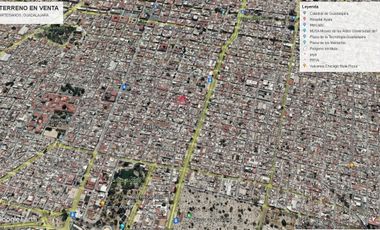 TERRENO EN VENTA EN ZONA CENTRO, GUADALAJARA.