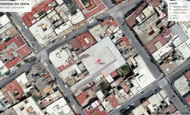 TERRENO EN VENTA EN ZONA CENTRO, GUADALAJARA.