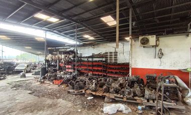 Terreno en venta o alquiler con galera en La Chorrera (DR)