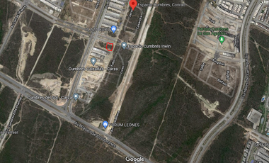 TERRENO COMERCIAL RENTA $100,980 CUMBRES DEL SOL | FUERA DE FRACCIONAMIENTO PRIV