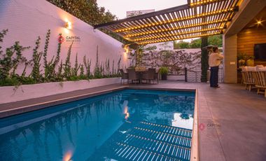 Hermosa casa de lujo en venta en Bosque de los Lagos con alberca y elevador