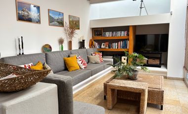 Casa de una planta con alberca en El Cristo, Atlixco, Puebla.