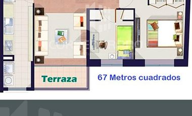 DEPARTAMENTO AMOBLADO CON 2D + 2B. CERCA A M. SANTA ISABEL.