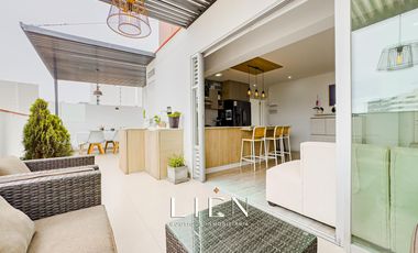 Departamento con terraza única en San Isidro límite con Magdalena