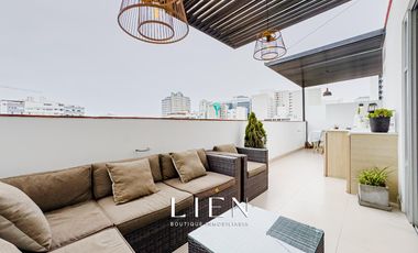 Departamento con terraza única en San Isidro límite con Magdalena