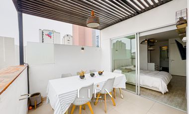 Departamento con terraza única en San Isidro límite con Magdalena