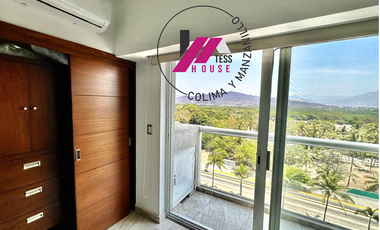 HERMOSO DEPARTAMENTO DE LUJO... AMUEBLADO, FRENTE A PLAYA EN RENTA