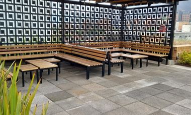 HERMOSO APARTAESTUDIO TIPO LOFT EN CHAPINERO CENTRAL