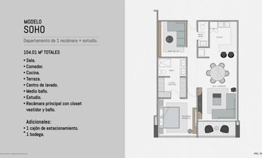 EXCLUSIVOS DEPARTAMENTOS DE LUJO URBANIC EN PREVENTA,