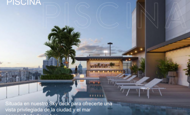 VENTA APARTAMENTO LUJO PAITILLA AQUAPOINT AMOBLADO VV