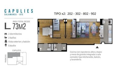 HERMOSOS DEPARTAMENTOS DE ESTRENO EN SALAMANCA!!!