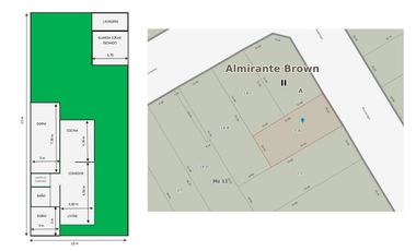 VENTA - CASA, 2 Dorm, 85 m2 - Burzaco, Oeste