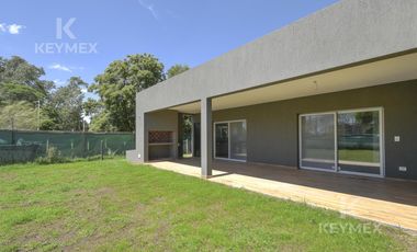 Casa de diseño racionalista en una planta a estrenar - LA MAGDALENA BARRIO CERRADO - CANNING