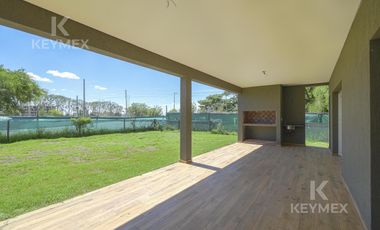 Casa de diseño racionalista en una planta a estrenar - LA MAGDALENA BARRIO CERRADO - CANNING