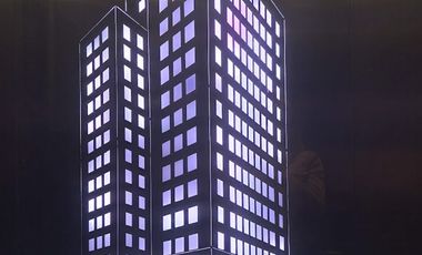 OFICINA EDIFICIO COMEGA Piso ALTO Av Corrientes y L N Alem cocheras