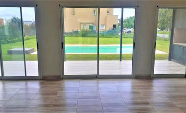 ALQUILER ANUAL nueva CASA en El Canton - Escobar IMPECABLE Suite mas 3 Dormitorios, en 2 plantas