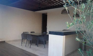 DEPARTAMENTO ATERIA AMUEBLADO  EN VENTA UBICADO EN COLONIA CAMPESTRES, MÉRIDA.