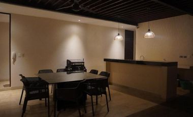 DEPARTAMENTO ATERIA AMUEBLADO  EN VENTA UBICADO EN COLONIA CAMPESTRES, MÉRIDA.