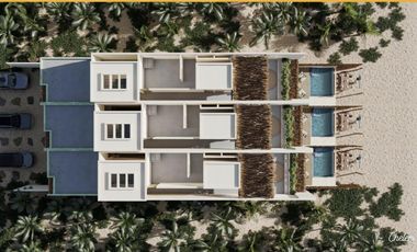 VILLAS KIKAL EN VENTA UBICADAS EN FRENTE DE LAS PLAYAS DE CHELEM.