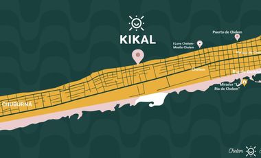 VILLAS KIKAL EN VENTA UBICADAS EN FRENTE DE LAS PLAYAS DE CHELEM.