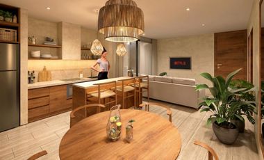 DEPARTAMENTO EN PRE-VENTA EN HAMA BEACH CONDO , MAHAHUAL.