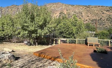 Parcela en Arriendo en Moderna, 3 dormitorios, 2 baños, Año Corrido, locomoción pública a la puerta, San José de Maipo