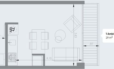 Departamento de pozo en venta - 1 Dormitorio 1 Baño - 48Mts2 - BRUMEL II - La Plata