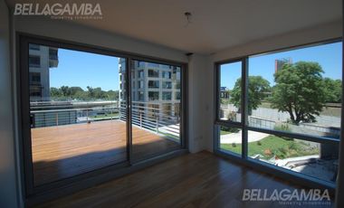 EXCELENTE DEPARTAMENTO A ESTRENAR EN COMPLEJO AL RÍO. GRAN BALCÓN TERRAZA.
