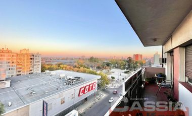 IMPECABLE DEPTO. 3 AMBIENTES EN 8VO PISO AL FRENTE BALCON CORRIDO FRENTE A ESTACION R.ESCALADA