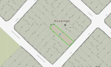 Terreno en venta - 487Mts2 - Ituzaingó