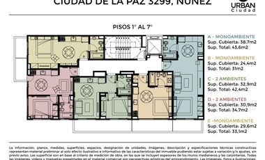 Venta 2 ambientes a estrenar POZO, Entrega Dic 2026