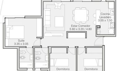 Departamento Lagoon Pilar 4 ambientes venta