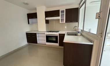 Renta departamento Contadero con balcón