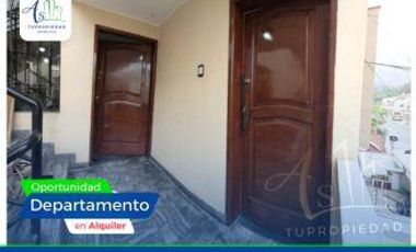 ALQUILER DEPARTAMENTO 3ER PISO URB SANTA PATRICIA LA MOLINA