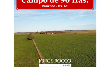 Campo en venta en Ranchos. 90 Has. mixto