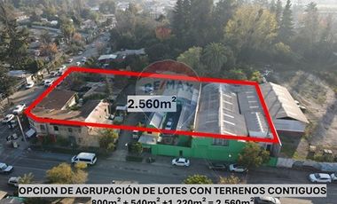 Paño inmobiliario | Nuevo Centro Buin 2.560 m²