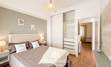 Depto 3 amb al frente con balcón. Reciclado y completamente equipado / Zona centro