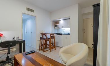 Departamento 2 ambientes Alquiler Retiro Amoblado Temporario Con espacio Coworking