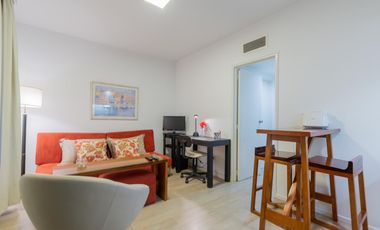 Departamento 2 ambientes Alquiler Retiro Amoblado Temporario Con espacio Coworking