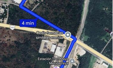 TERRENO DE OPORTUNIDAD EN VENTA UBICADO EN TEYA, KANASIN, CERCA DE PERIFÉRICO.