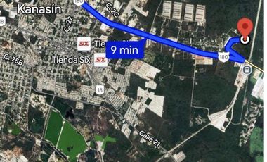 TERRENO DE OPORTUNIDAD EN VENTA UBICADO EN TEYA, KANASIN, CERCA DE PERIFÉRICO.