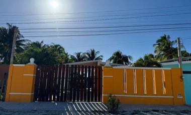 Casa de una planta en venta en Chelem