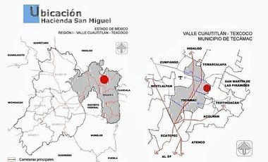 VENTA TERRENO CERCANO AIFA AEROPUERTO  FELIPE ANGELES
