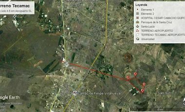 VENTA TERRENO CERCANO AIFA AEROPUERTO  FELIPE ANGELES