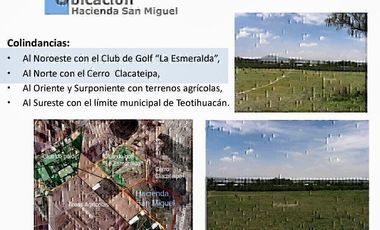 VENTA TERRENO CERCANO AIFA AEROPUERTO  FELIPE ANGELES