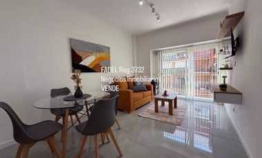 Bolívar y Buenos Aires 2 ambientes al frente Amoblado