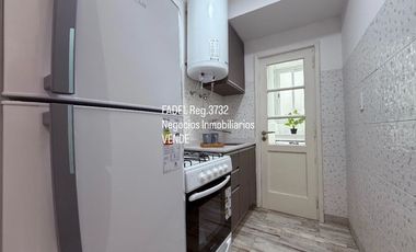 Santa Fe y Rivadavia 2 amb.c/dep.serv. al frente Amoblado