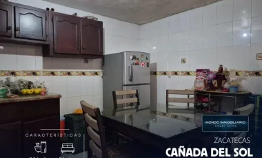 Casa en venta en Cañada del Sol, Guadalupe, Zacatecas