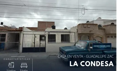 Casa en venta en La Condesa, Guadalupe, Zacatecas